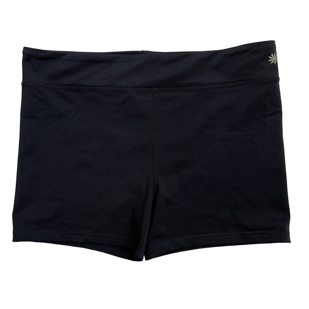 Athleta women’s black compression shorts